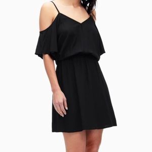 Splendid Black Off The Shoulder Dress